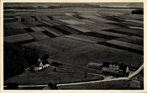 Ak Tailfingen Albstadt im Zollernalbkreis Württemberg, Zur Frohen Aussicht, Fliegeraufnahme