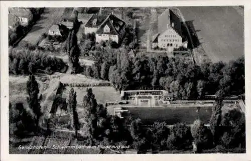 Ak Gerolzhofen in Unterfranken, Fliegeraufnahme