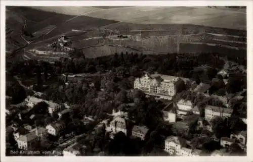 Ak Bad Kreuznach in Rheinland Pfalz, Fliegeraufnahme