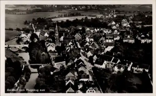 Ak Gaildorf am Kocher, Fliegeraufnahme