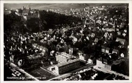 Ak Heidenheim an der Brenz Württemberg, Fliegeraufnahme