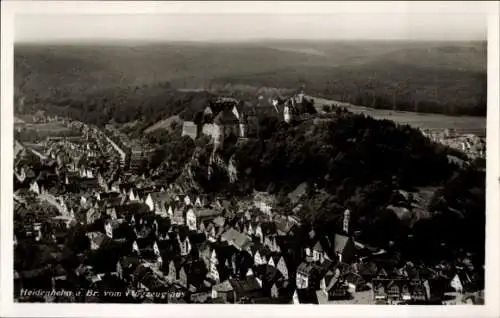 Ak Heidenheim an der Brenz Württemberg, Fliegeraufnahme