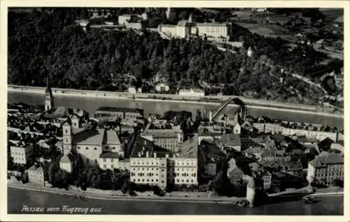 Ak Passau in Niederbayern, Fliegeraufnahme