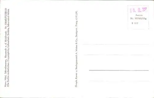 Ak Neustadt an der Waldnaab, Fliegeraufnahme