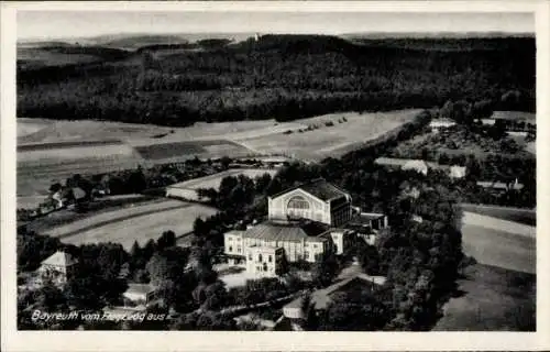 Ak Bayreuth in Oberfranken, Fliegeraufnahme