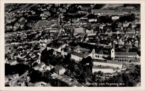 Ak Freising in Oberbayern, Fliegeraufnahme