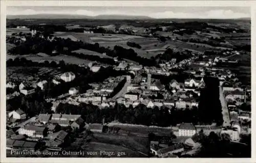 Foto Pfarrkirchen in Niederbayern, Fliegeraufnahme