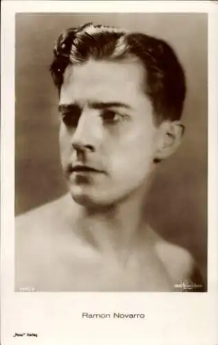 Ak Schauspieler Ramon Novarro, Portrait