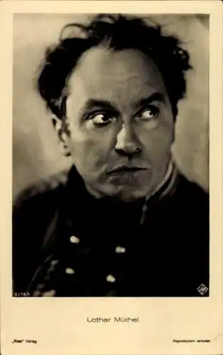 Ak Schauspieler Lothar Müthel, Portrait