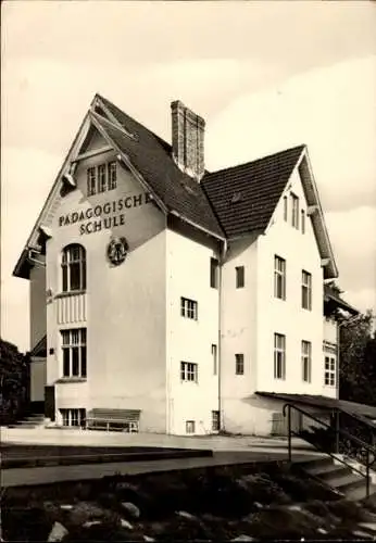 Ak Waldsieversdorf Märkische Schweiz, Pädagogische Schule