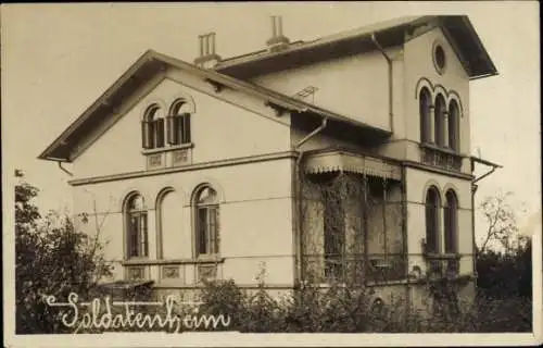 Foto Ak Wolfenbüttel in Niedersachsen, Soldatenheim