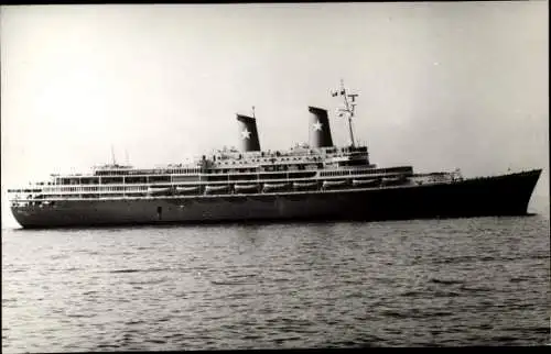 Foto Dampfer Achille Lauro, Koninklijke Rotterdamsche Lloyd, KRL