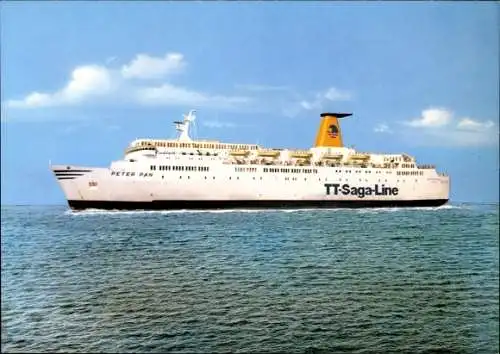 Ak Bremerhaven, Passagierschiff Peter Pan, TT-Saga-Line