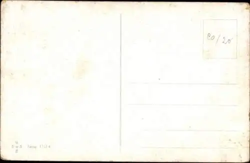 Ak Glückwunsch Weihnachten, Reh, Junger Hirsch, Wald