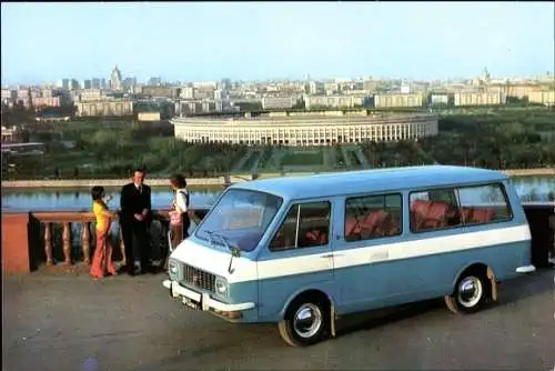 Ak Kleinbus RAF-2203, Fahrzeug, Moskau