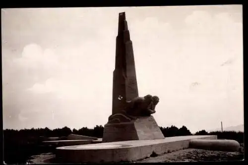 Ak Étretat Seine Maritime, Monument Nungesser et Coli