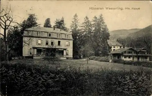 Ak Husseren Hüsseren Wesserling Elsass Haut Rhin, Villa