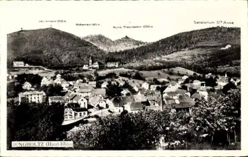 Ak Jungholtz Jungholz Elsass Haut Rhin,  Molkenrain, Ruine Freundstein, Sanatorium Ste Anne