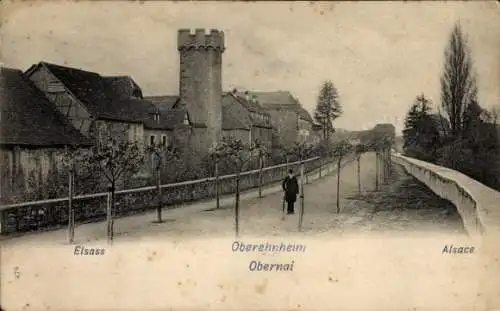 Ak Obernai Elsass Bas Rhin, Odilienberg Mont Sainte Odile, Elsass,  Oberenheim