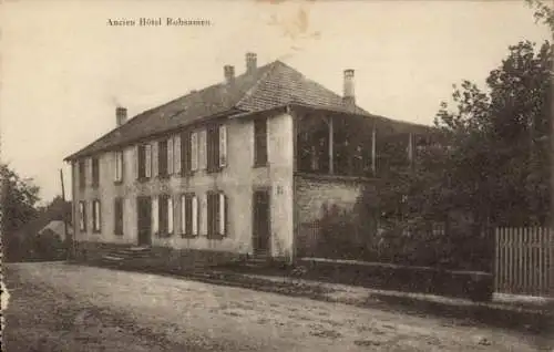 Ak Aubure Altweier Elsass Haut Rhin, Ancien Hotel Rubsamen