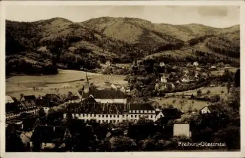 Ak Freiburg im Breisgau, Blick auf Freiburg Günterstal