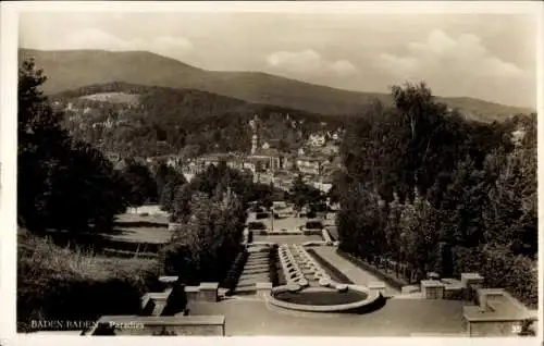 Ak Baden Baden am Schwarzwald, Paradies