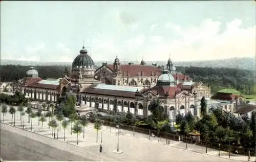 Ak Dresden, 3. Deutsche Kunstgewerbe-Ausstellung Dresden, Städtische Ausstellungspalast