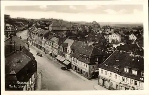 Ak Nossen in Sachsen, Markt