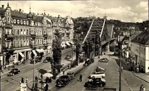 Ak Dresden Blasewitz, Straßenpartie