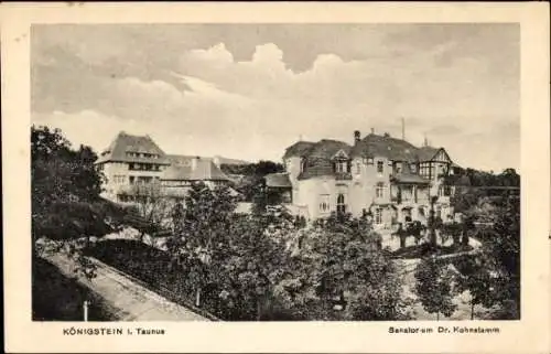 Ak Königstein im Taunus, Sanatorium Dr. Kohnstamm