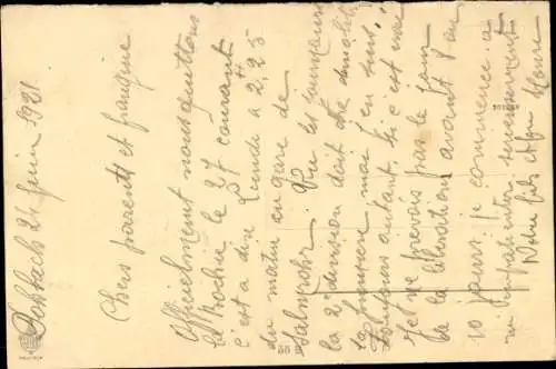 Ak Trier an der Mosel, Markusberg, Totalansicht