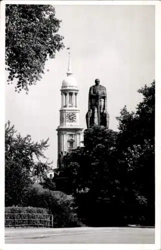 Ak Hamburg Mitte Altstadt, Bismarckdenkmal, Turm