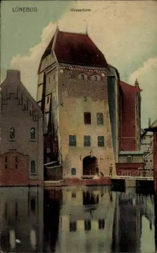 Ak Lüneburg in Niedersachsen, Wasserturm Lüneburg