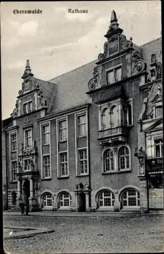 Ak Eberswalde in der Mark, Rathaus