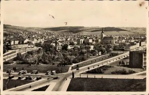 Ak Zlín Gottwaldov in Mähren Region Zlin, Panorama