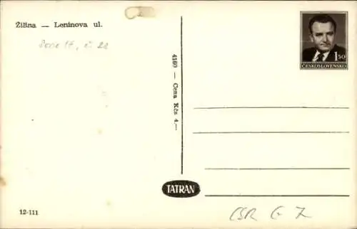 Ak Žilina Zsolna Sillein Slowakei, Leninstraße