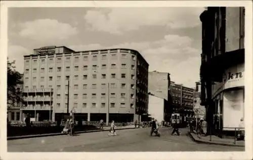 Ak Slezská Ostrava Polnisch Ostrau Reg Mährisch Schlesien, Hotel Ostrava