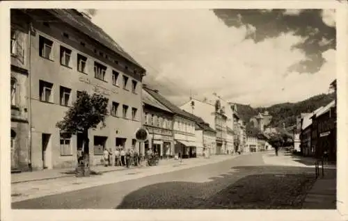 Ak Nejdek Neudek Region Karlsbad, Leninplatz