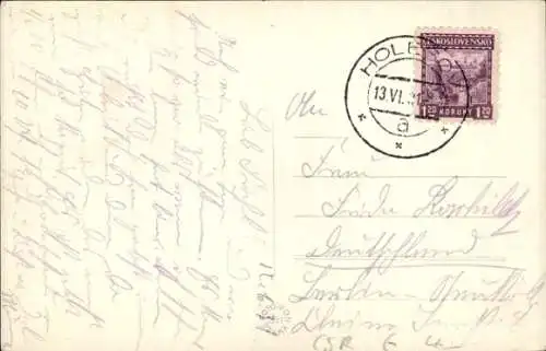 Ak Přerov Prerau Region Olmütz, Panorama