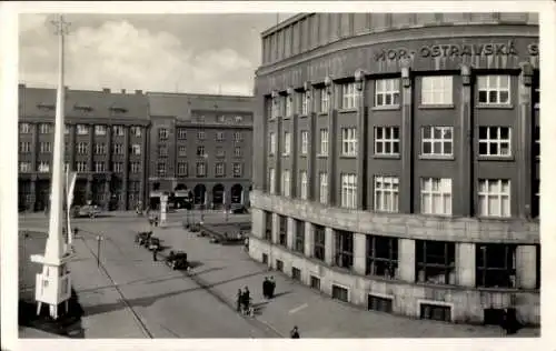 Ak Ostrava Mährisch Ostrau Mährisch Schlesien, Sparkasse