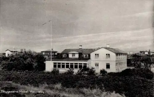 Ak Havneby Rømø Dänemark, Thygesens Hotel