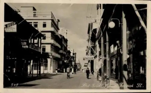 Ak Port Said Ägypten, Prince Farouk Street