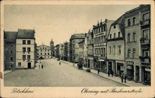 Ak Paczków Patschkau Oberschlesien, Oberring, Breslauerstraße