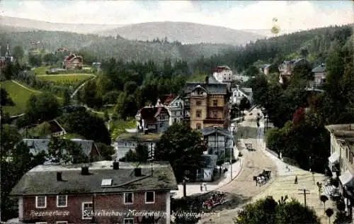 Ak Szklarska Poręba Schreiberhau Riesengebirge Schlesien, Wilhelmstraße, Mariental