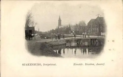 Ak Spakenburg Utrecht Nederland, Dorpstraat