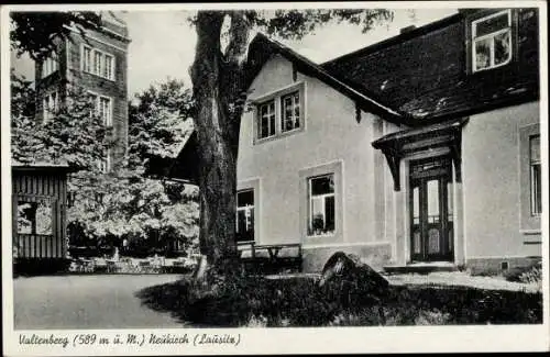 Ak Neukirch in der Lausitz, Valtenberg, Gastwirtschaft, Turm