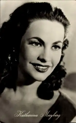 Ak Schauspielerin Katharina Mayberg, DEFA Film, Figaros Hochzeit