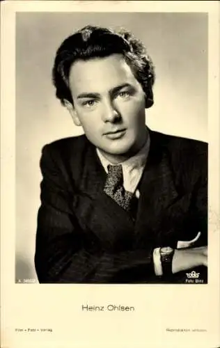 Ak Schauspieler Heinz Ohlsen, Portrait, Anzug