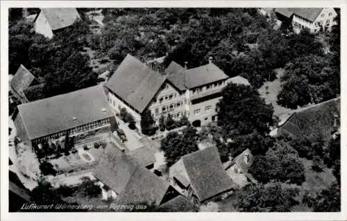 Ak Wörnersberg im Nordschwarzwald, Fliegeraufnahme