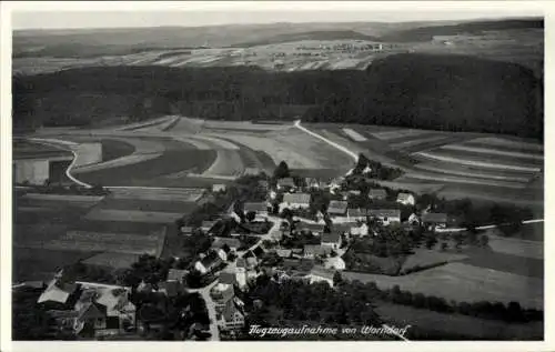 Ak Worndorf Neuhausen ob Eck Württemberg, Fliegeraufnahme